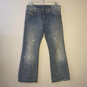 Y2k diesel flared jeans
